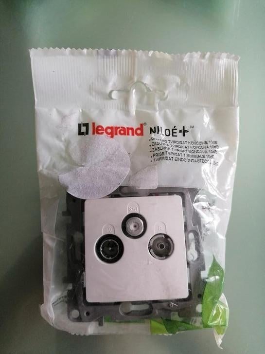 Legrand TV/FM/SAT dozen, Ophalen of Verzenden, Nieuw