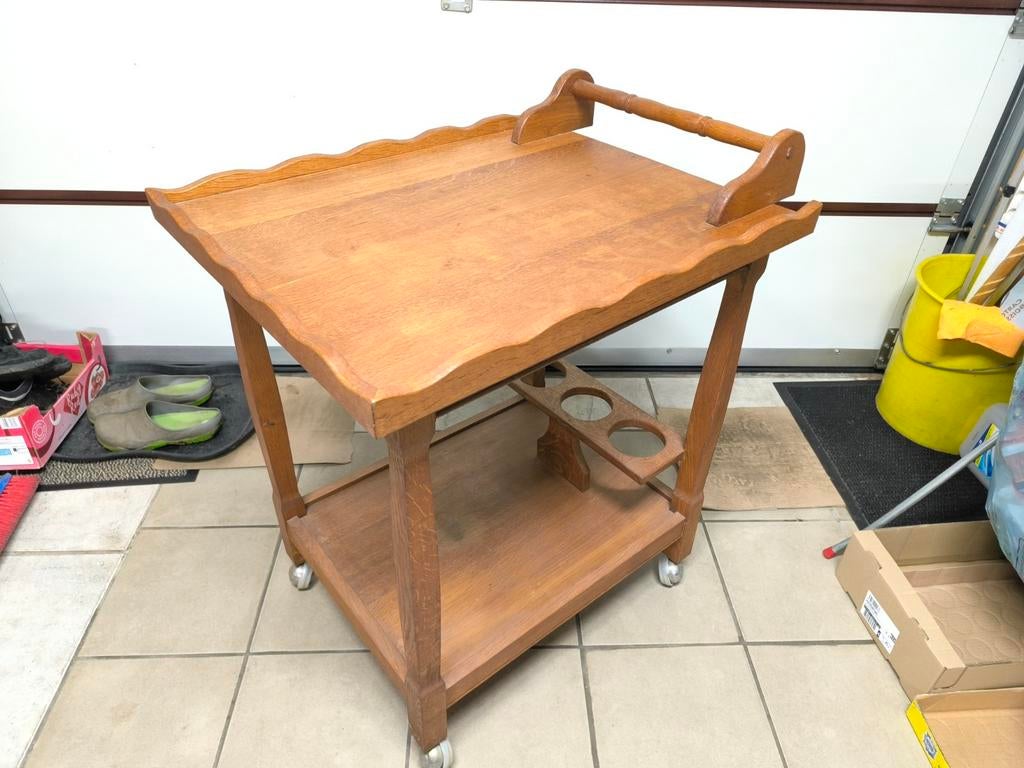 Desserte chêne, Maison & Meubles, Enlèvement, Chêne