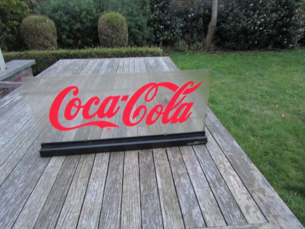 Publicité au néon Coca Cola, Collections, Enlèvement, Utilisé, Table lumineuse ou lampe (néon)
