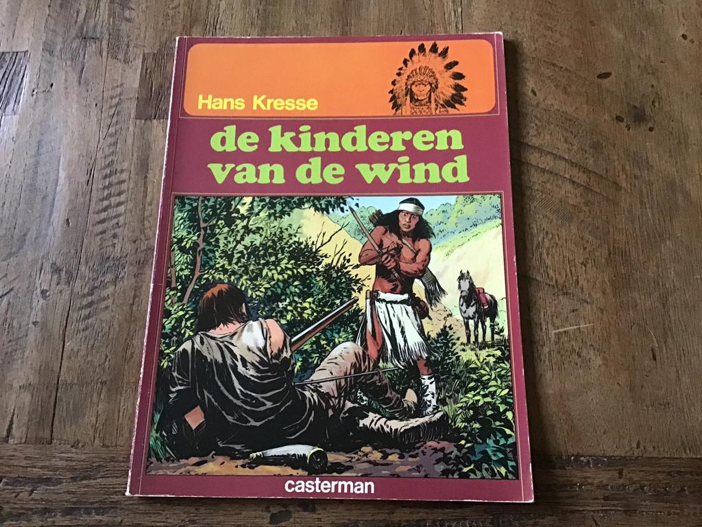 De kinderen van de wind Hans Kresse De indianenreeks, Enlèvement ou Envoi, Utilisé