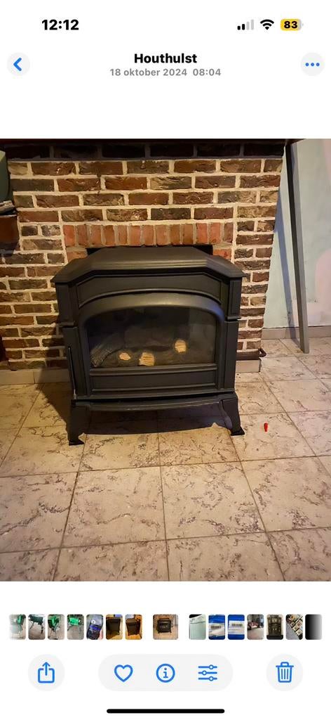 Gas kachel, Ophalen of Verzenden, Zo goed als nieuw, Gas