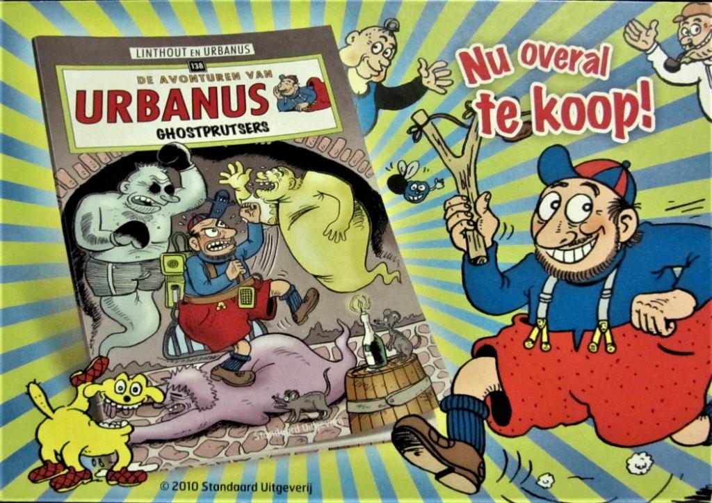 POSTKAARTEN- STRIPFIGUREN- URBANUS, Verzamelen, Ophalen of Verzenden, Ongelopen, Overige thema's