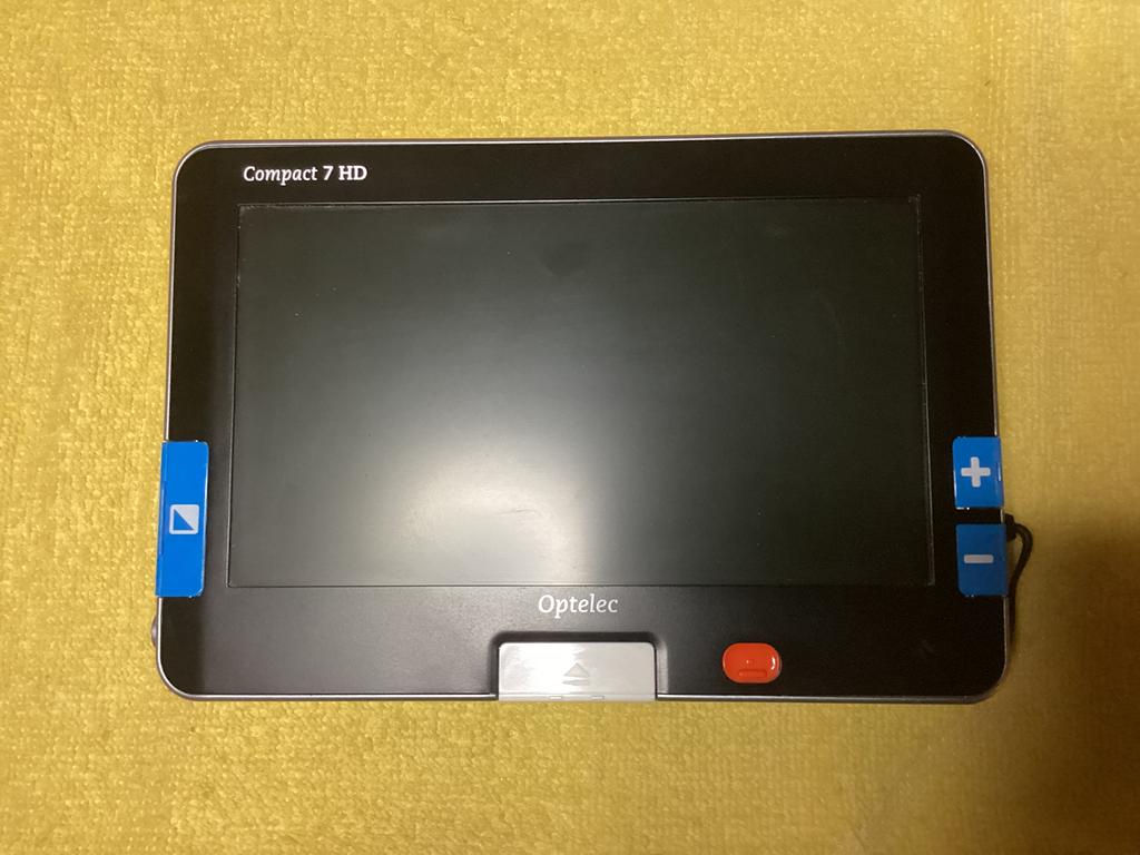 Optelec compact 7 HD, Hobby en Vrije tijd, Vergrootglazen, Loepen en Loeplampen, Zo goed als nieuw, Ophalen of Verzenden