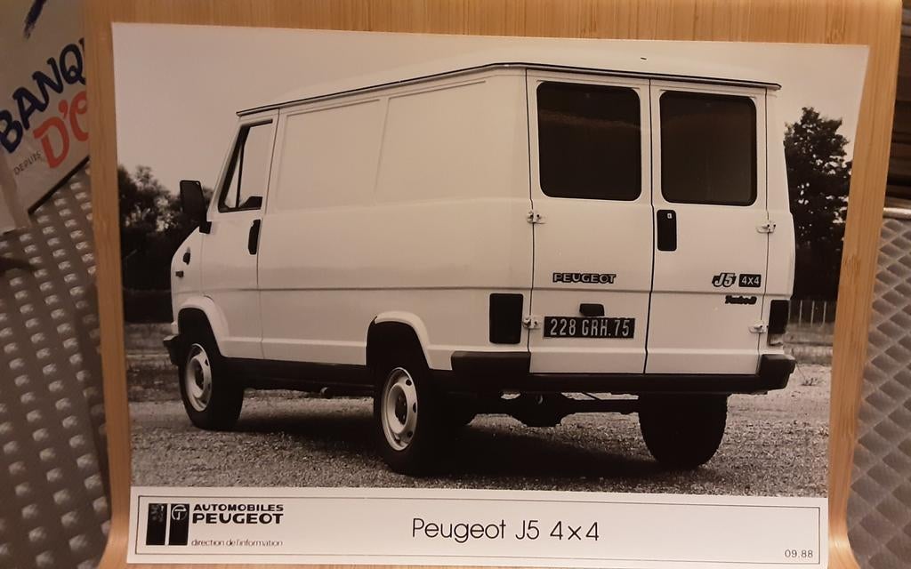 PEUGEOT J5 persfoto, Enlèvement ou Envoi, Comme neuf, Peugeot