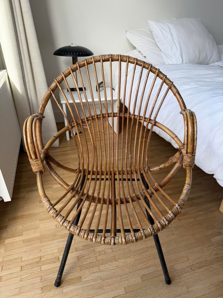 Chaise en rotin vintage, Enlèvement