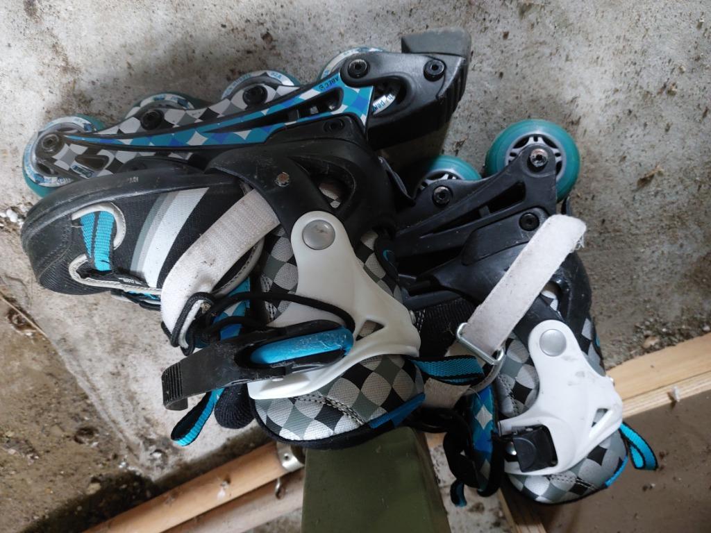 Rolschaatsen skeelers maat 29-32, Sport en Fitness, Skeelers, Kinderen, Zo goed als nieuw, Inline skates 4 wielen, Ophalen