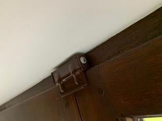 Serrure manuelle de fenêtre ou porte (18 pièces disponible), Enlèvement, Utilisé, Fer, Autres types