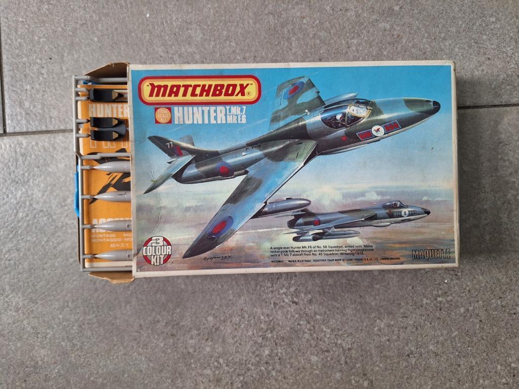 Matchbox Hunter T.Mk.7 / Mk.F.6, Enlèvement