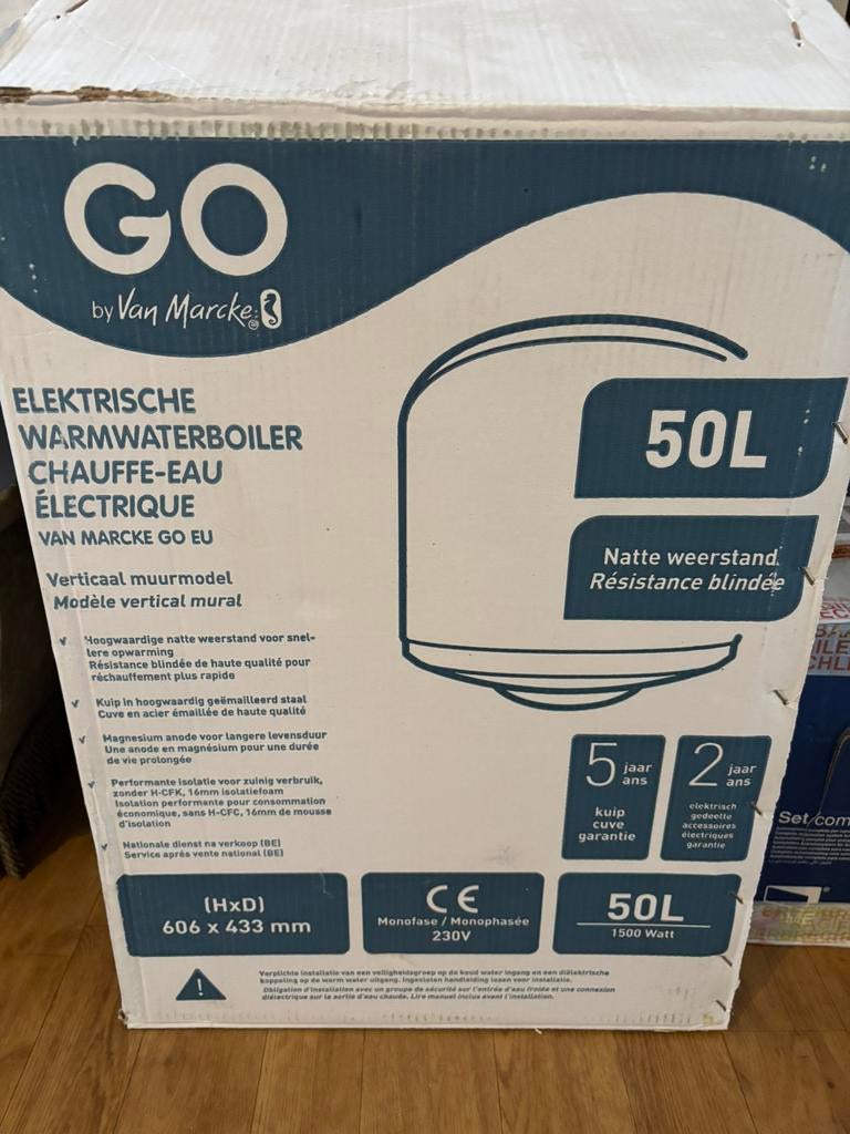 50 l boiler, Ophalen, Zo goed als nieuw