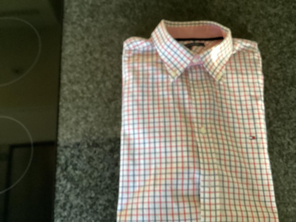Hemd met korte mouw van Tommy hilfiger medium ,nieuwstaat, Verzenden