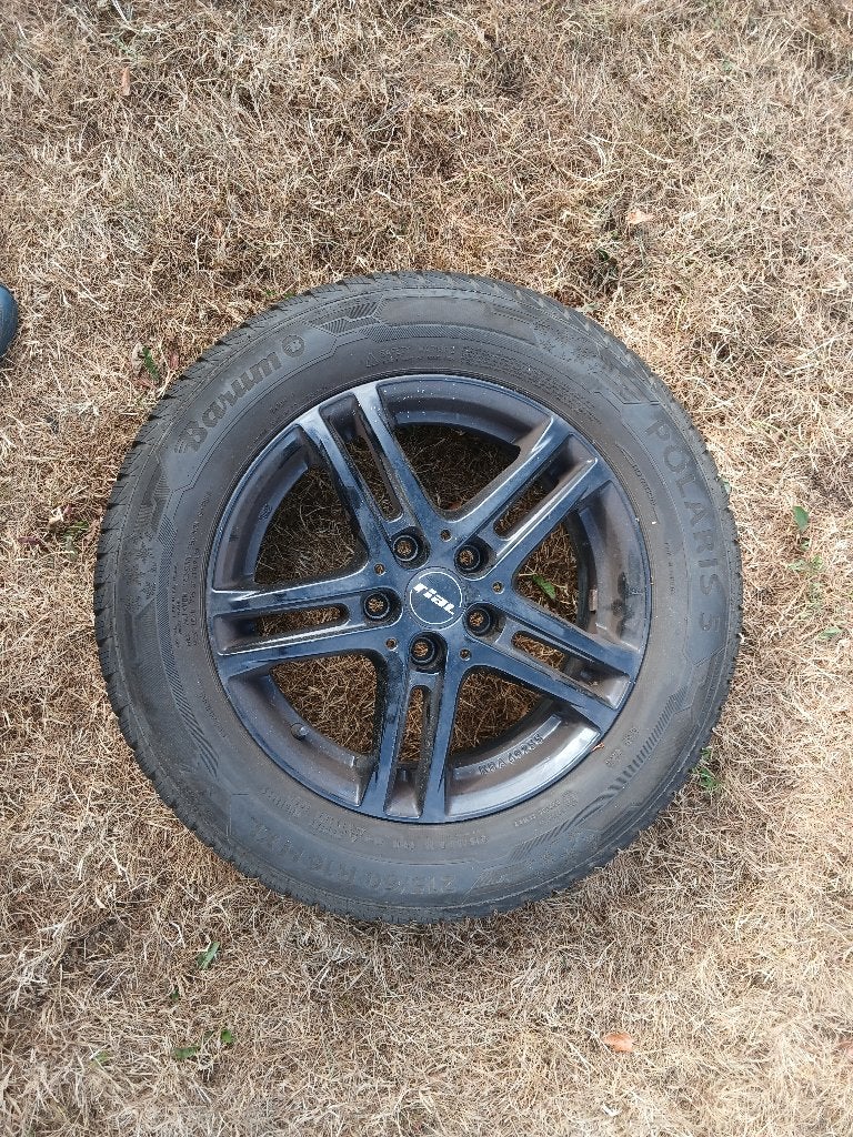 Pneus et jantes hiver vw, Autos : Pièces & Accessoires, Pneus et Jantes, 16 pouces, Véhicule de tourisme, Enlèvement