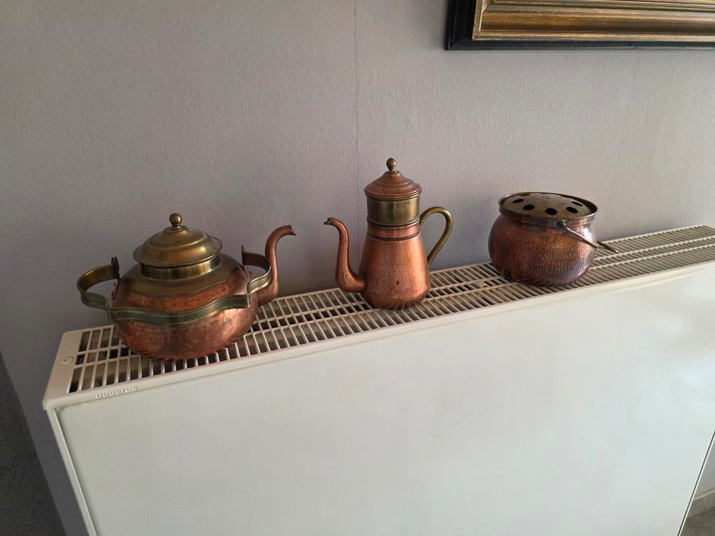 Koperen potjes, Huis en Inrichting, Ophalen