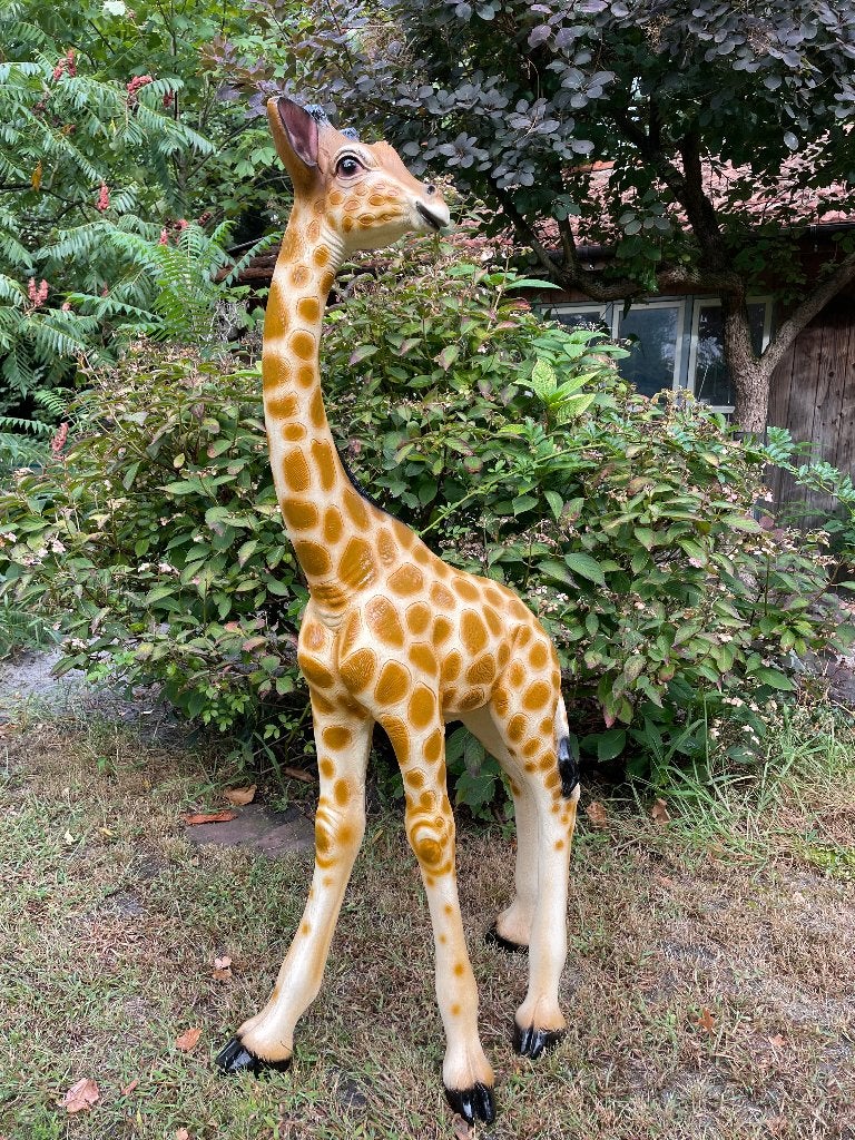Giraf, giraffe, origineel tuin, dieren, zwanger 120cm, Tuin en Terras, Ophalen, Nieuw, Kunststof, Dierenbeeld
