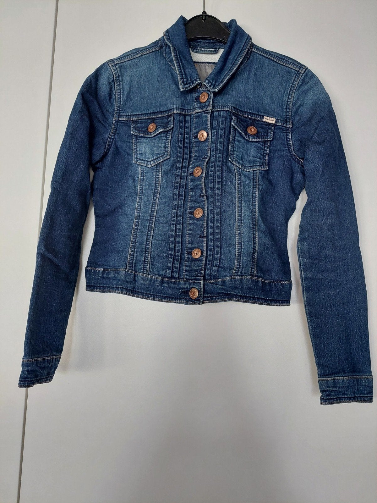 Jeans jasje, maat 146/152, JBC, Meisje, Trui of Vest, Ophalen of Verzenden, Zo goed als nieuw