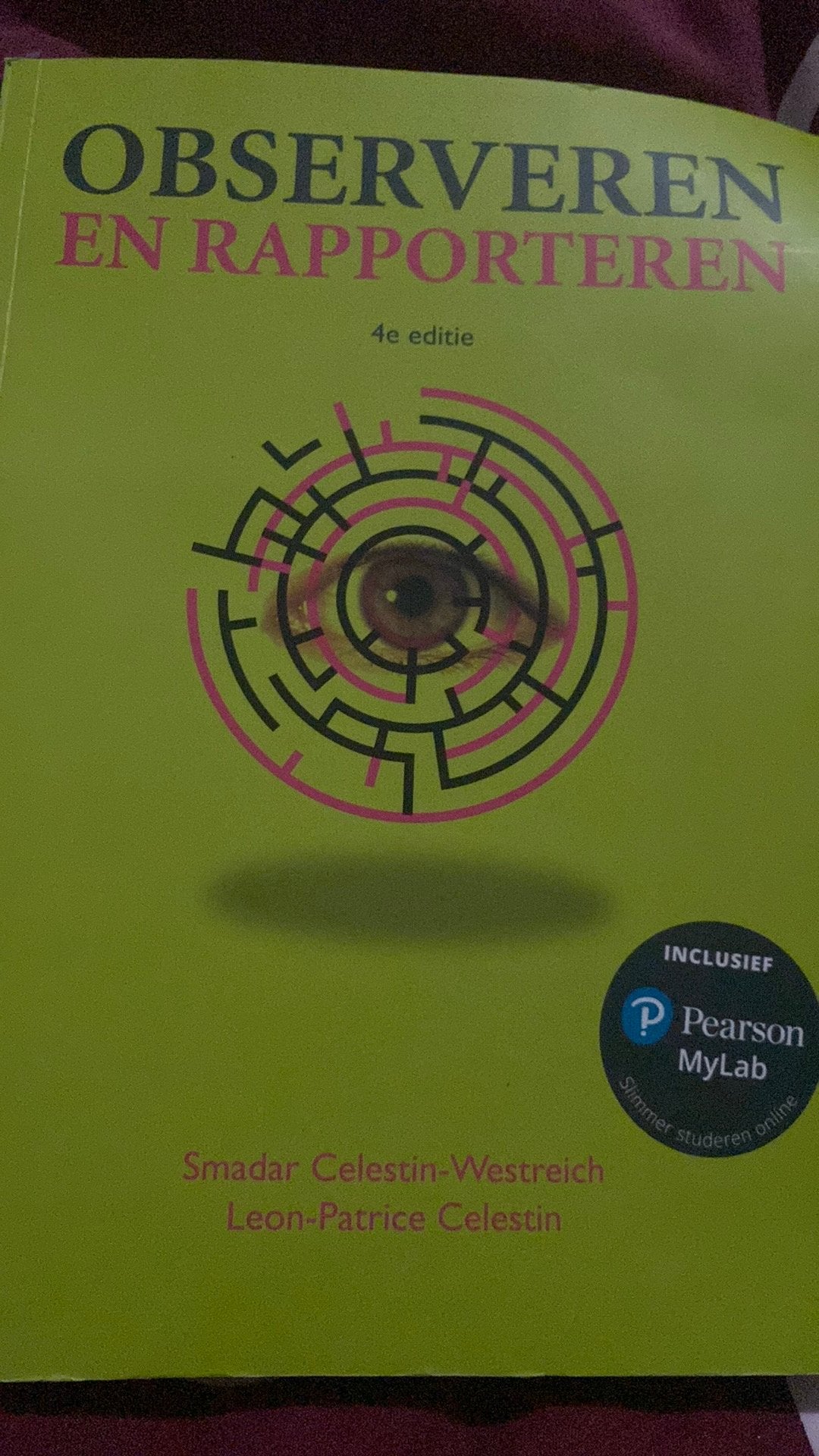 Observeren en rapporteren pxl, Boeken, Ophalen, Zo goed als nieuw