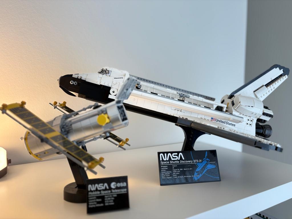 LEGO space shuttle discovery, Lego, Ensemble complet, Comme neuf, Enlèvement