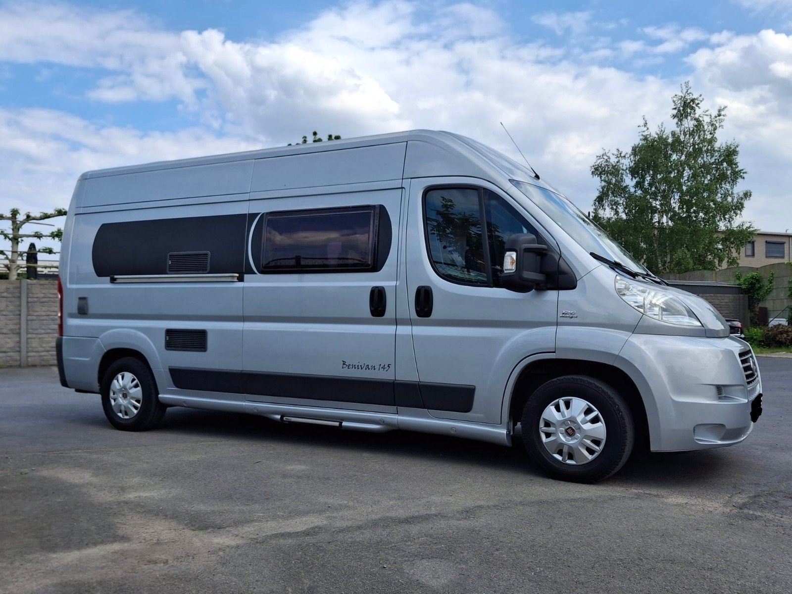Van Fourgon Camping car Fiat benimar 4 places, Jusqu'à 4, Réfrigérateur, Boîte manuelle, Diesel