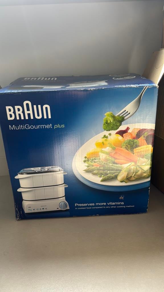 Stoomkoker Braun multigourmet, Ophalen, Zo goed als nieuw