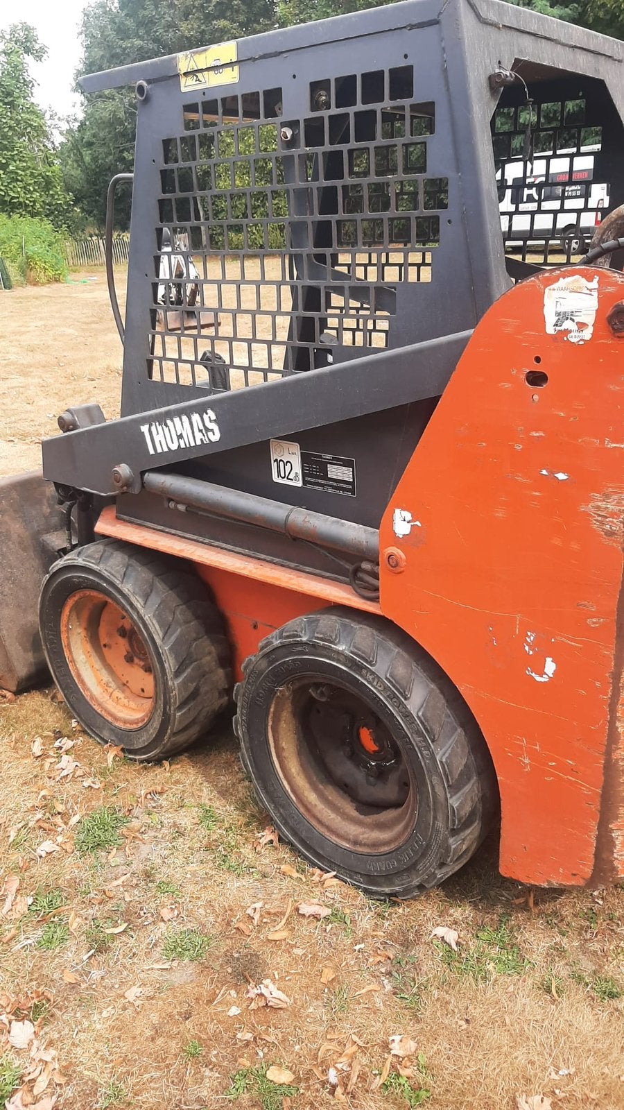 Thomas 3 cil. Kubota motor, Zakelijke goederen, Machines en Bouw | Kranen en Graafmachines, Ophalen