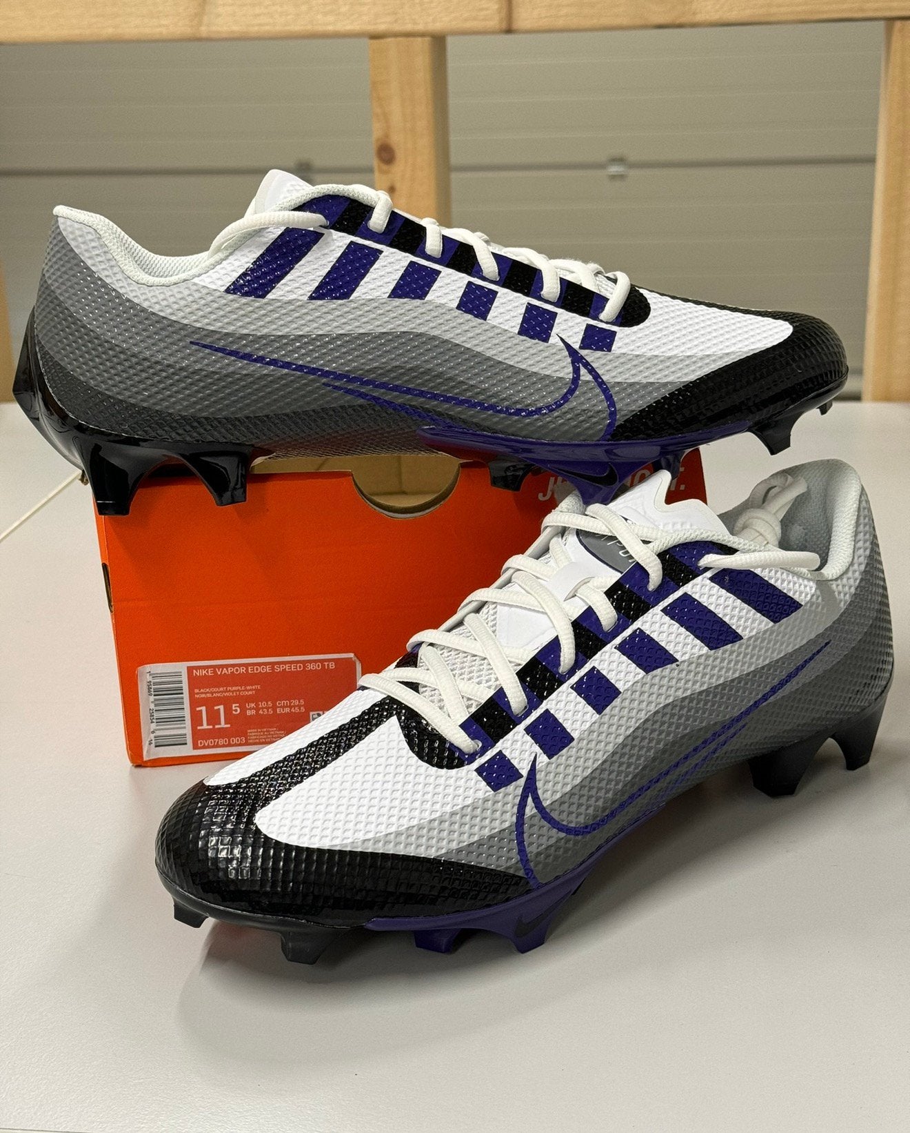 NIEUWE Nike Vapor Edge Speed 360 TB - Voetbalschoenen 45.5, Sport en Fitness, Voetbal, Ophalen of Verzenden, Nieuw, Schoenen