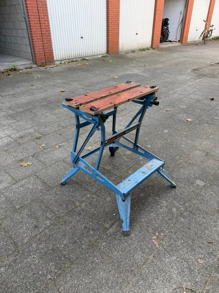 Black & Decker workmate, Doe-het-zelf en Bouw, Ophalen, Gebruikt, Minder dan 70 cm, Inklapbaar