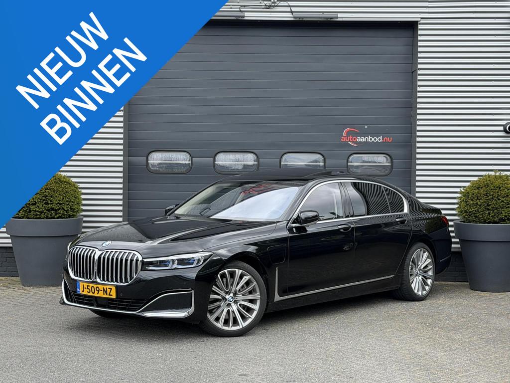 BMW 7-serie 745Le xDrive High Executive | TV Schermen | Pano, Auto's, 4 deurs, Gebruikt, Euro 6, Lichtsensor