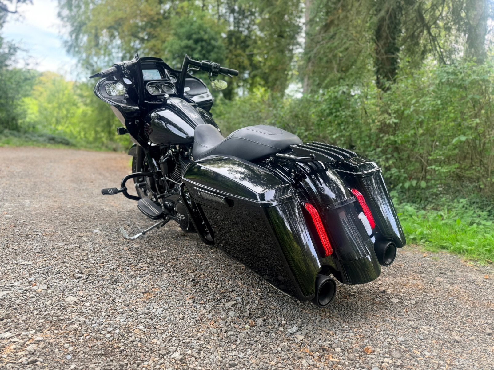 Harley Road Glide Bagger ape airride kesstech, Motoren, Nieuw, Chopper, Bedrijf