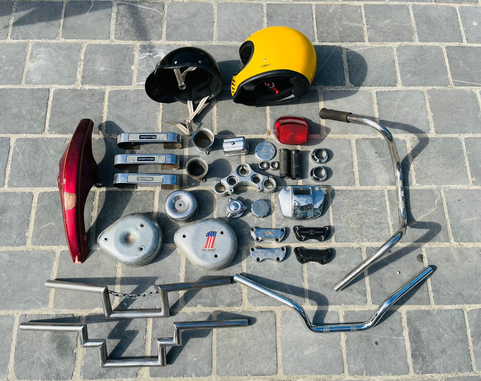 Harley Davidson chopper onderdelen, Motoren, Ophalen of Verzenden, Gebruikt