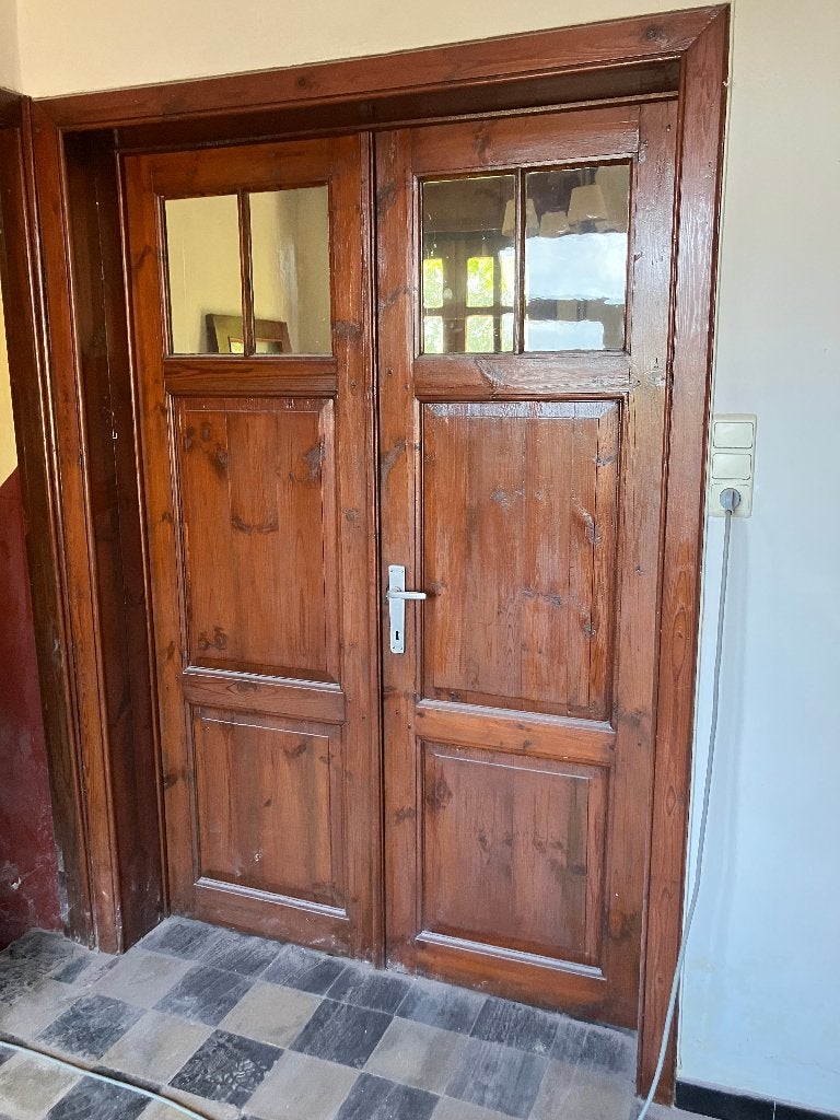 Vintage binnendeuren, Doe-het-zelf en Bouw, Ophalen, Gebruikt, Hout, Binnendeur