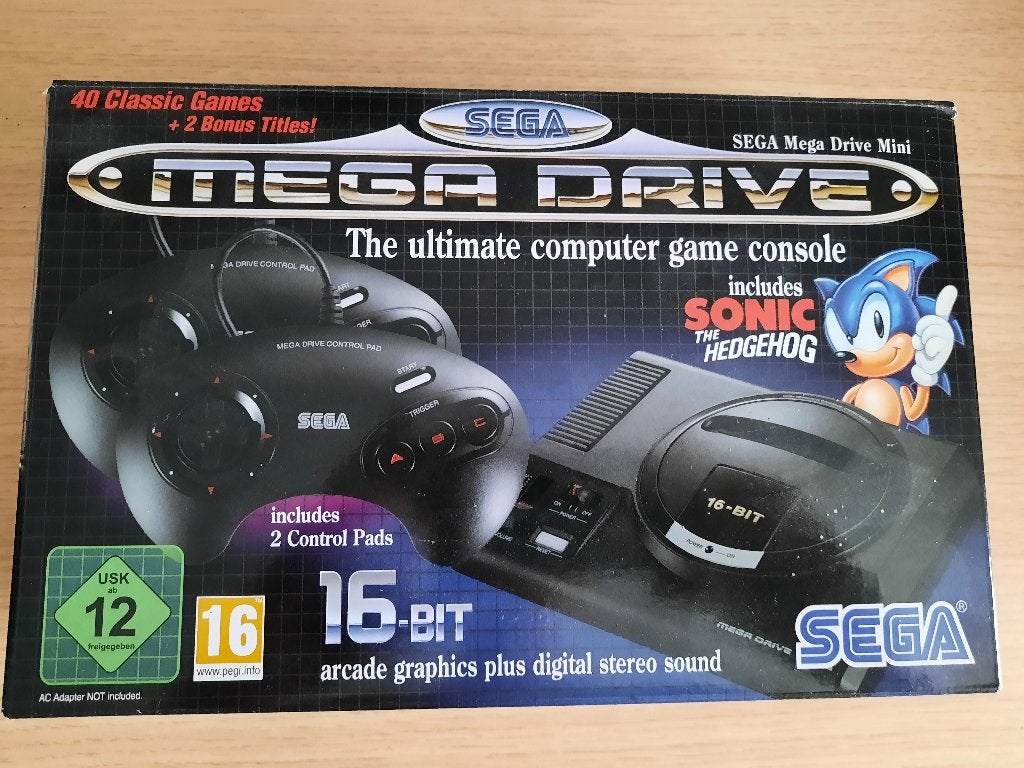 Sega Mega Drive Mini, Consoles de jeu & Jeux vidéo, Consoles de jeu | Sega, Neuf, Mega Drive, Enlèvement, Avec jeux