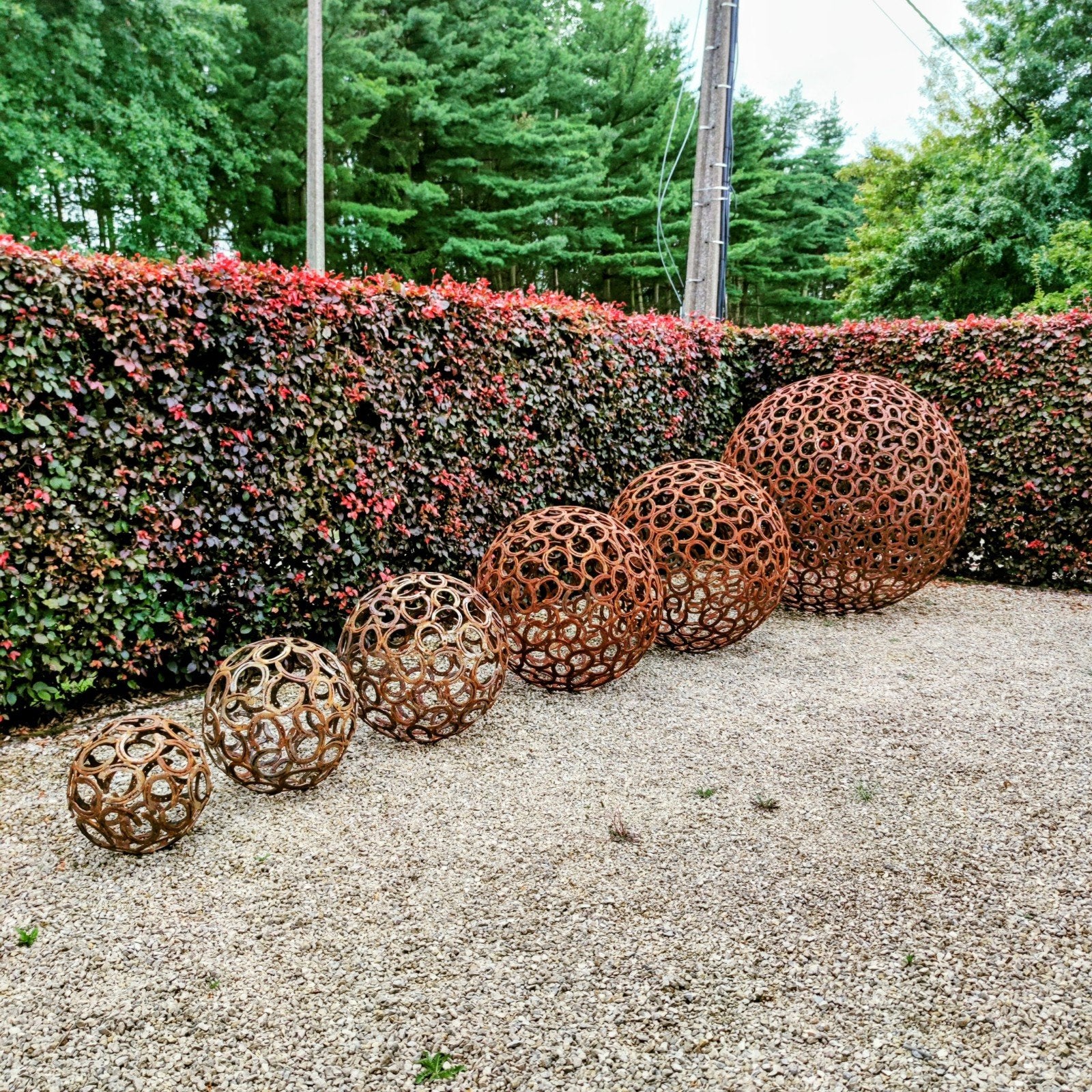 Hoefijzer bollen, Ophalen of Verzenden