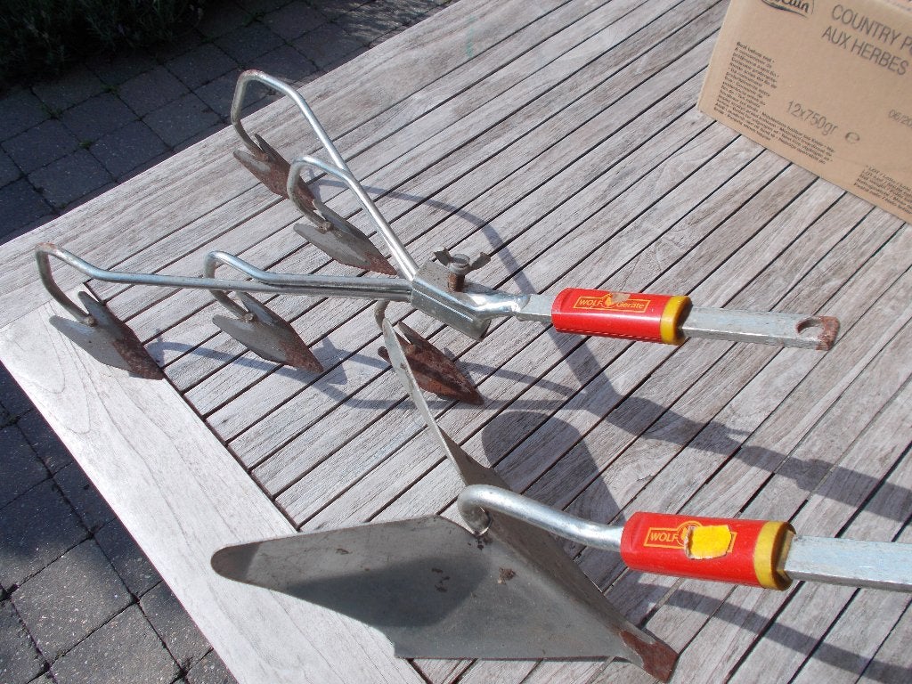 WOLF-Garten Aanaarder & Kultivator - 5-Tands Nieuw, Jardin & Terrasse, Outils à main, Enlèvement ou Envoi, Comme neuf, Wolf 🐺 garden