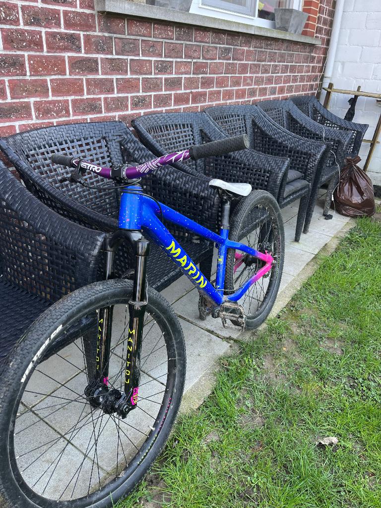 Dirt jumper, Fietsen en Brommers, Fietsen | Crossfietsen en BMX, Ophalen, Zo goed als nieuw, Marin, Stuur 360° draaibaar