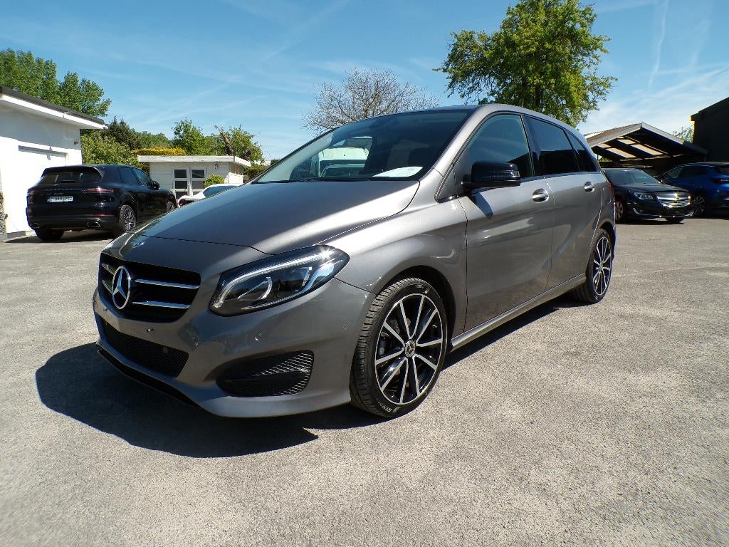 Mercedes B 180d Navi/Aut Airco/Garantie/45.000km, Voorwielaandrijving, Bluetooth, 4 cilinders, Leder en Stof
