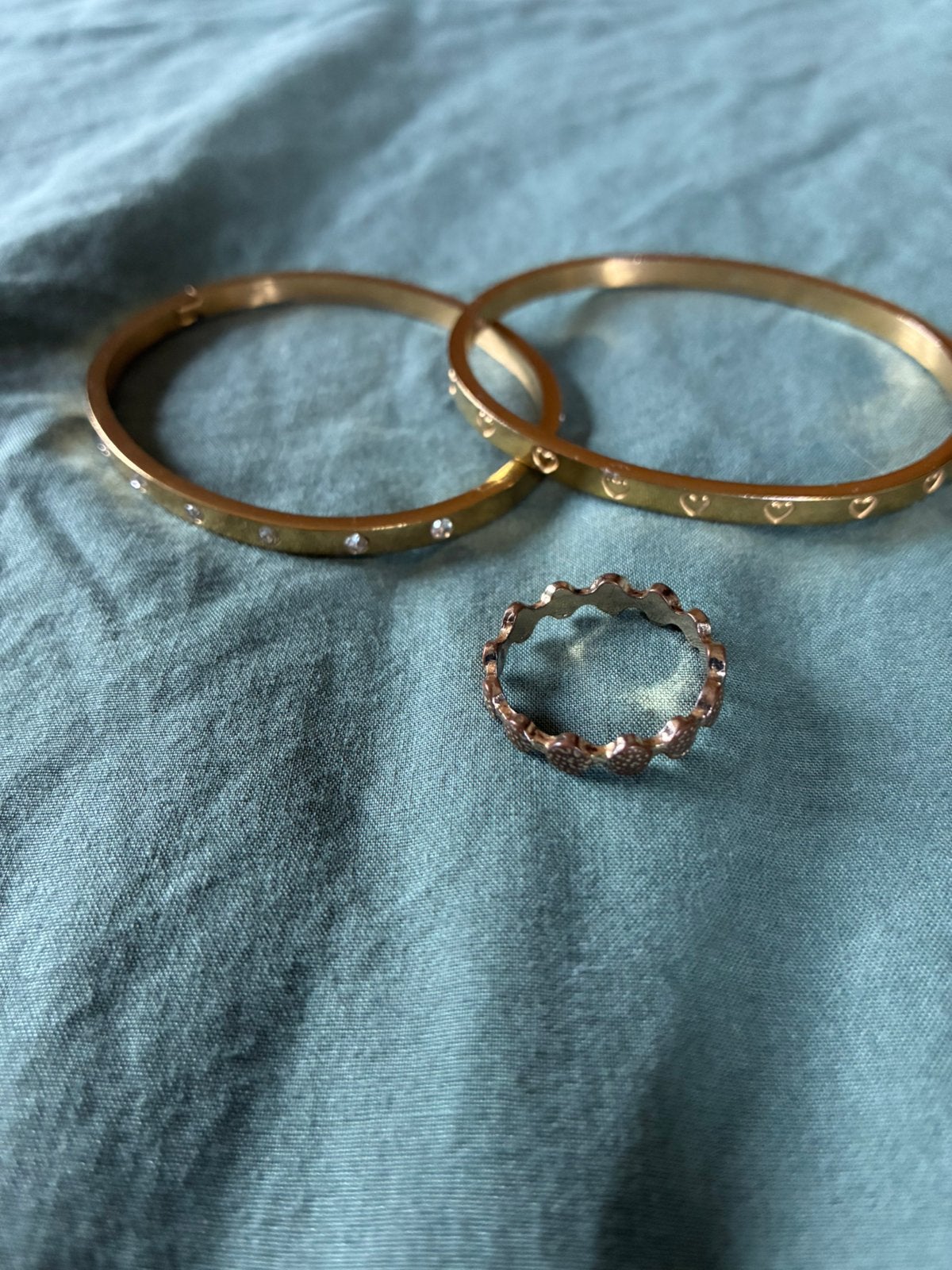 Sieraden, Handtassen en Accessoires, Overige materialen, Zo goed als nieuw, Goud, Ophalen