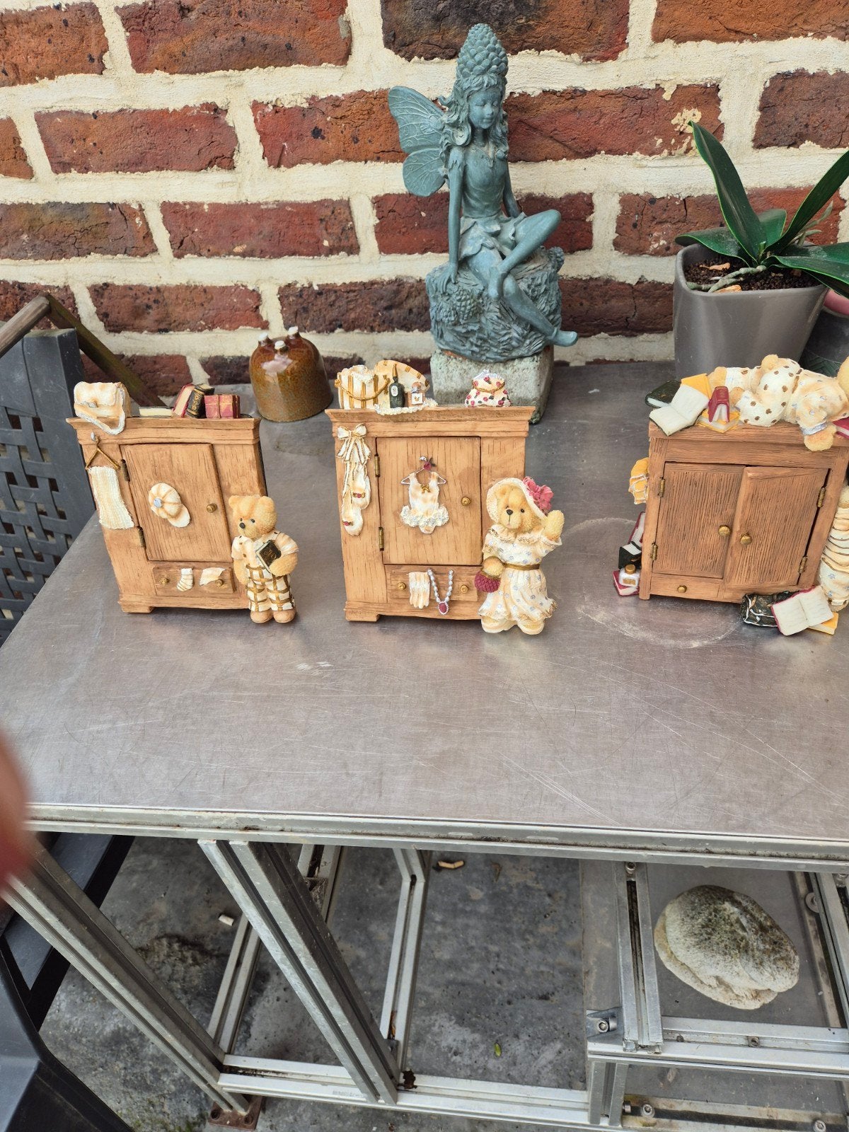 2 foto.s kaders en 1 klokje, Ophalen