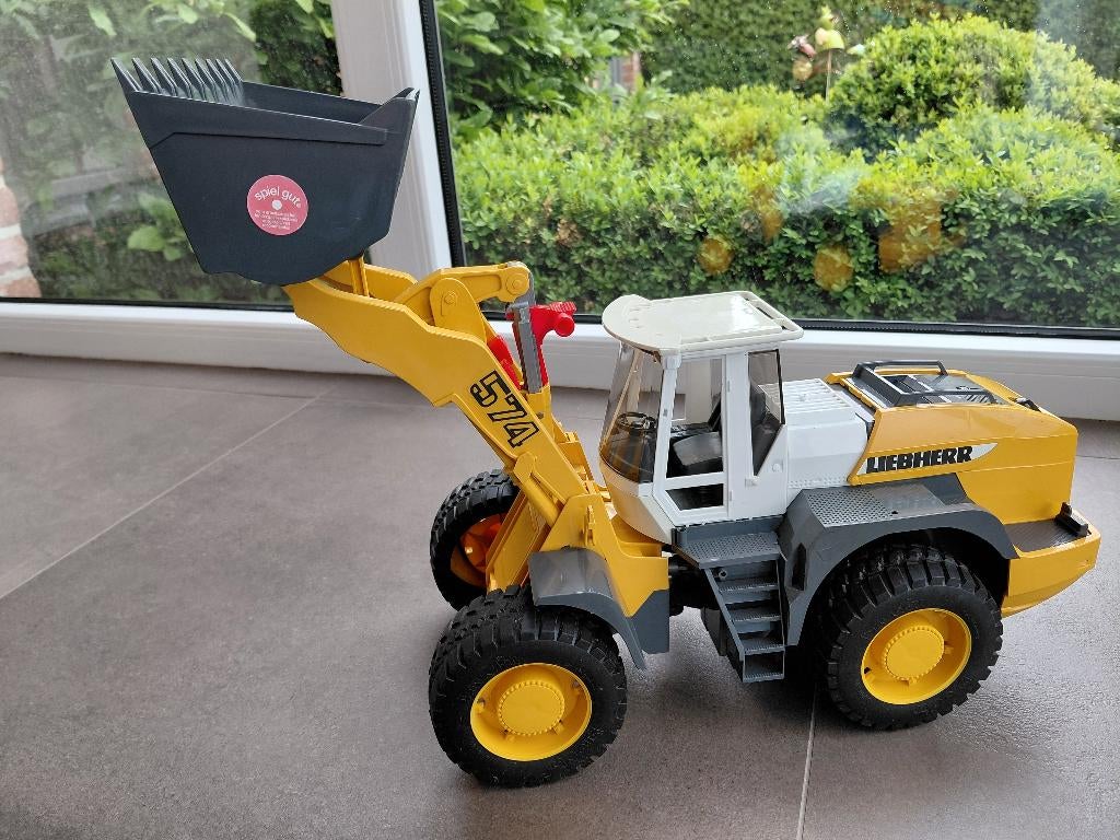 Gros engin agricole jouet chargeuse Liebherr, Enlèvement ou Envoi, Utilisé