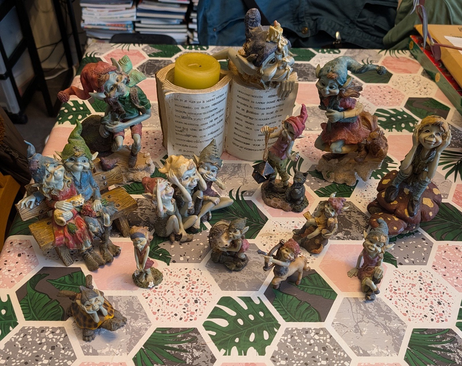 Grote Verzameling Vintage Pixies / Boselfjes Beeldjes, Ophalen, Zo goed als nieuw, Fantasy