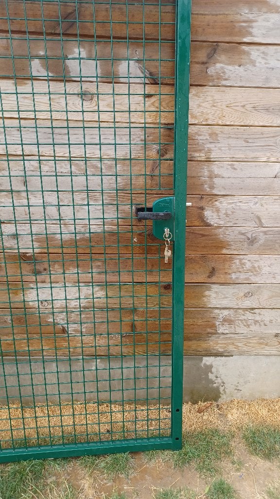 Tuinpoort te koop, Ophalen, Minder dan 100 cm, Zo goed als nieuw, Draaipoort