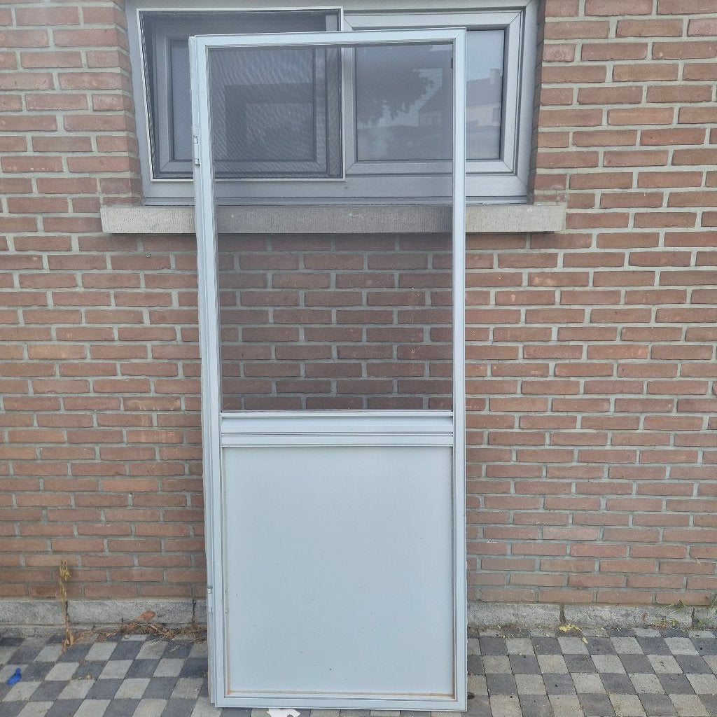 Vliegendeur, Ophalen, Gebruikt, 80 tot 100 cm, 215 cm of meer