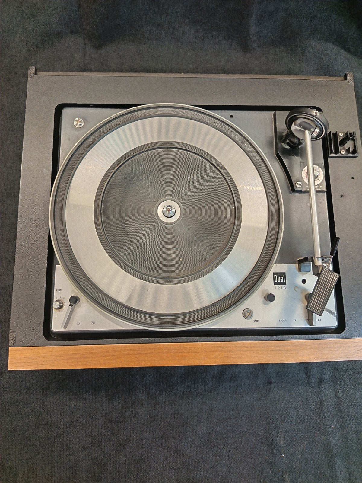 DUAL 1218 Platine tourne disque pour pieces, Enlèvement ou Envoi, Dual
