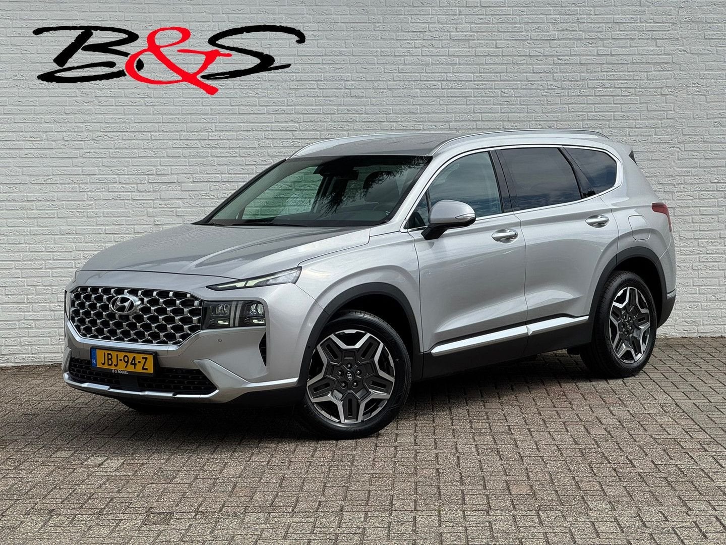 Hyundai Santa Fe 1.6 T-GDI PHEV Premium Adaptive cruise Clim, Automaat, Santa Fe, Zwart, Bedrijf