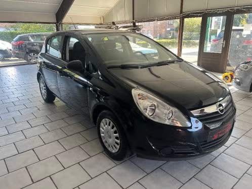 opel corsa 1.0 i//CAR PASS//1 jaar garantie/102000 km, Auto's, Voorwielaandrijving, Dealer onderhouden, Stof, Zwart