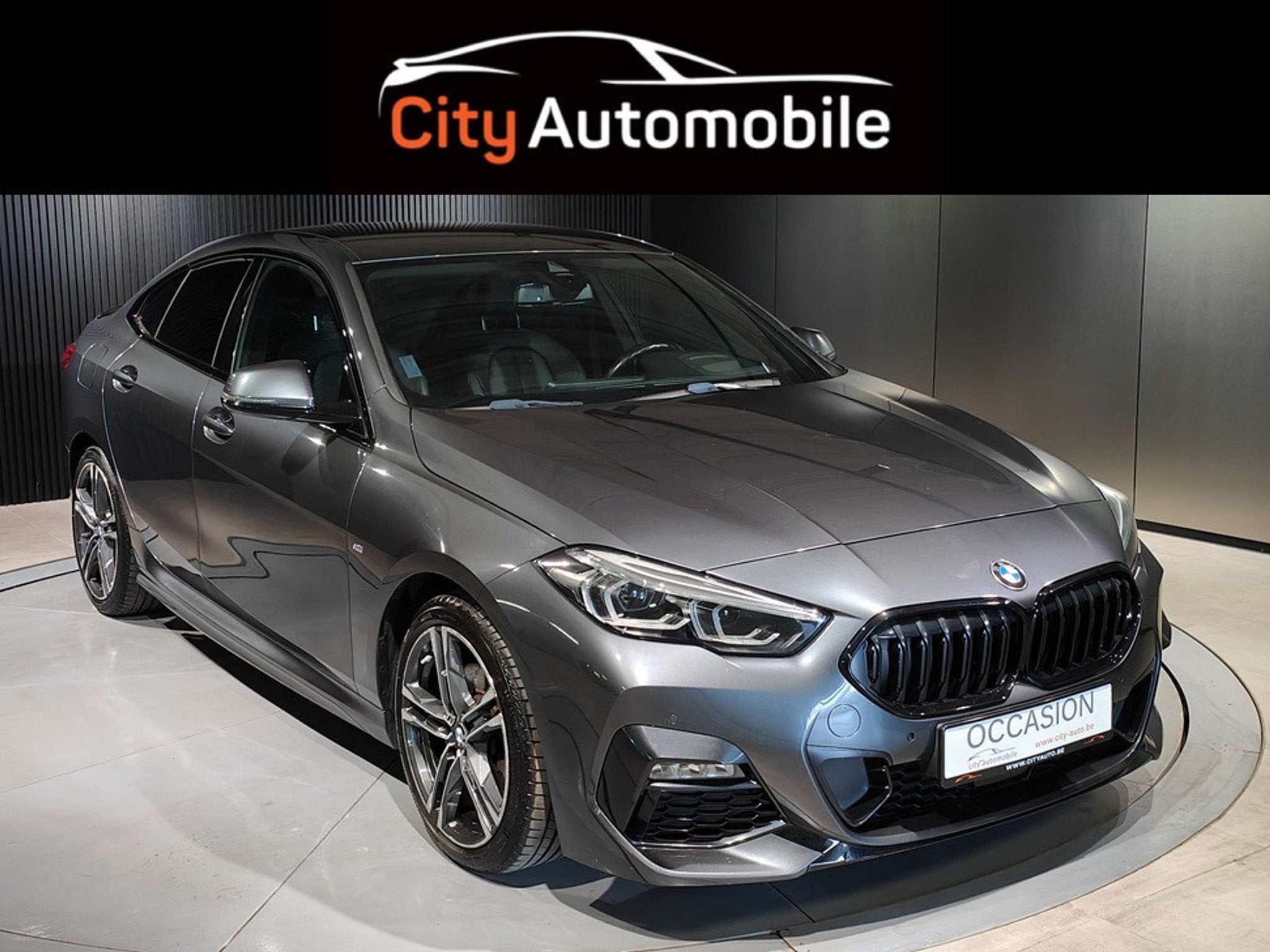 BMW 2 Serie 218 Gran Coupe 218iA PACK M GPS CUIR CARPLAY BLU, Argent ou Gris, Achat, Automatique, Particulier