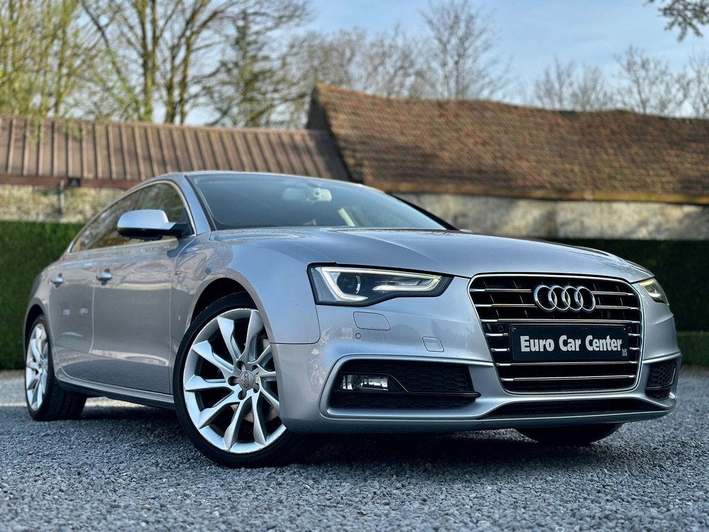 Audi A5 A5 Sportback 1.8i S-Line, Cuir, Argent ou Gris, Achat, Euro 6
