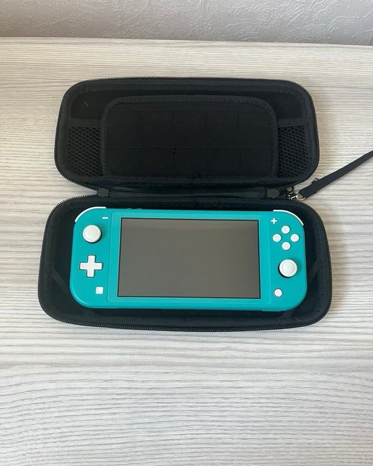 Nintendo Switch Lite - Nieuwstaat, Games en Spelcomputers, Ophalen, Turquoise, Zo goed als nieuw