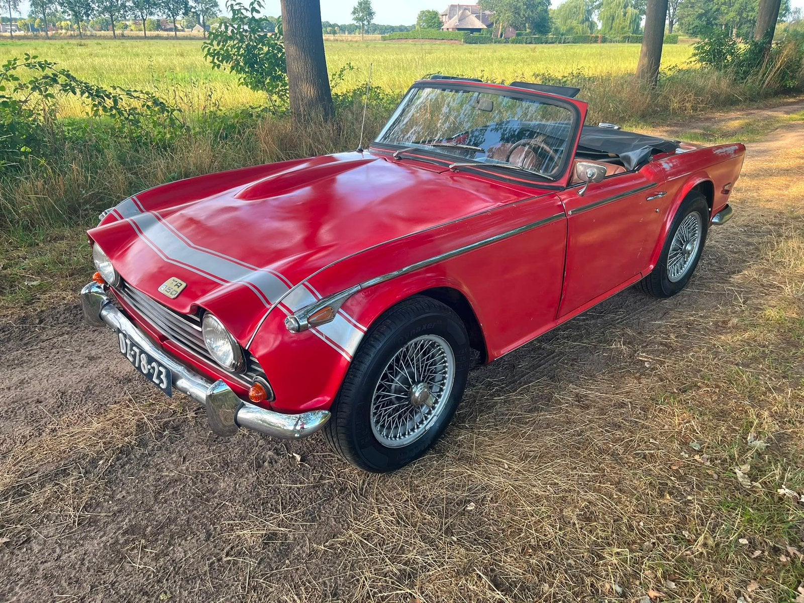 Triumph Tr250 / 1968 / gereviseerde motor, Rouge, Achat, Beige, Entreprise