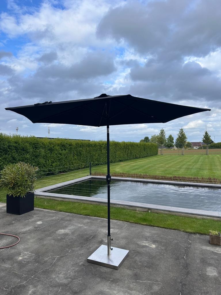 Parasol 3m en voet, Jardin & Terrasse, Parasols, Enlèvement, Neuf, 2 à 3 mètres, Parasol sur pied