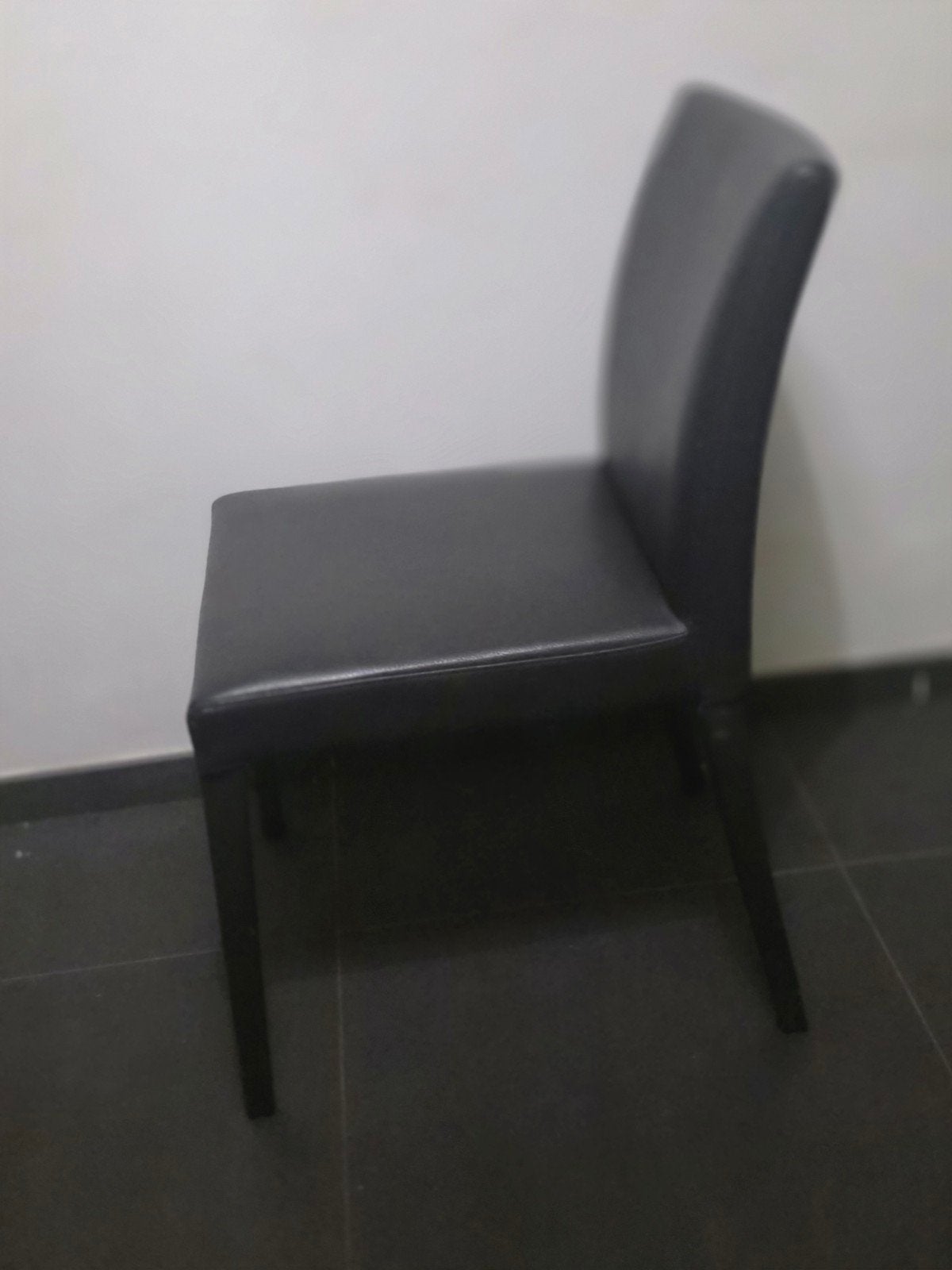 lederen stoelen  3 stuks, Huis en Inrichting, Ophalen, Drie, Leer, Zo goed als nieuw