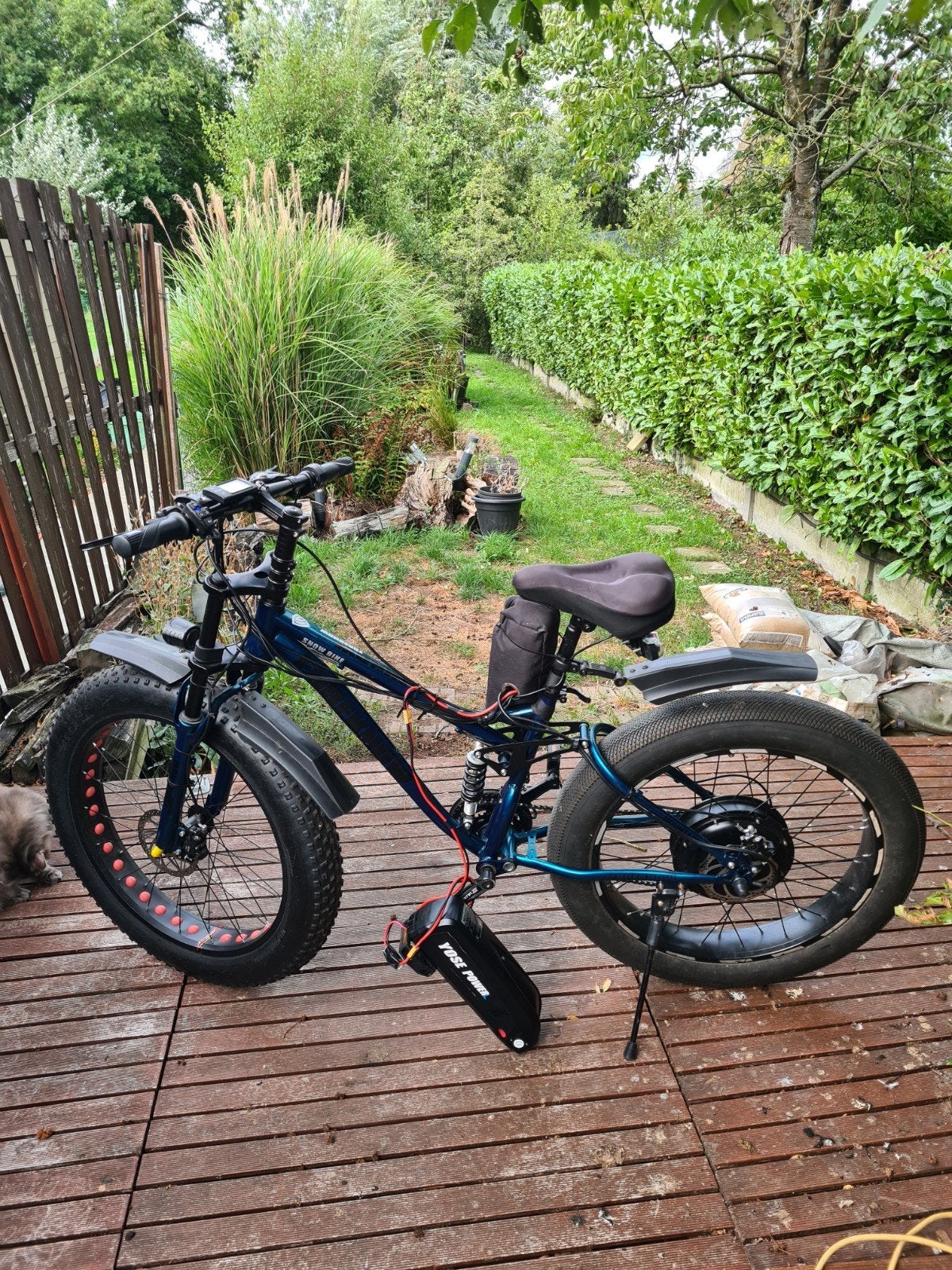 Vend velo fatbike  FOREKNOW MODEL SNOW BIKE électrique., Vélos & Vélomoteurs, Comme neuf, Cube